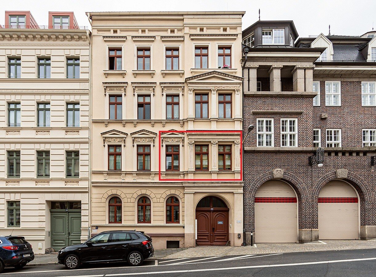 Wohnung zum Kauf 52.000 € 2 Zimmer 47,4 m²<br/>Wohnfläche 1.<br/>Geschoss Krölstraße 25 Innenstadt Görlitz 02826