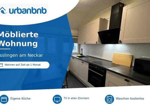 Wohnung zur Miete auf Zeit 2.940 € 4 Zimmer 105 m² frei ab sofort Boschstraße Pliensauvorstadt Esslingen am Neckar 73734