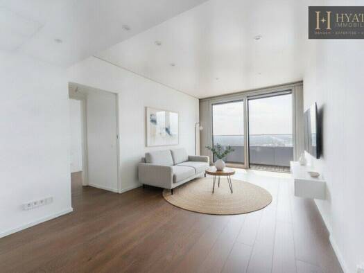 Wohnung zur Miete - Erstbezug 3.000 € 2 Zimmer 51,9 m² 38. Geschoss Donaustadt 1220