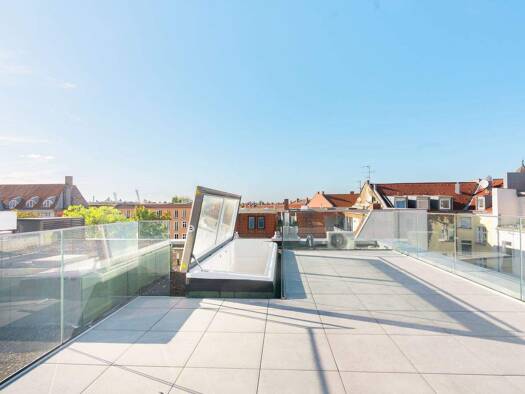 Penthouse zur Miete - Erstbezug 3.600 € 4 Zimmer 116,4 m² 5. Geschoss frei ab 15.01.2026 Pappelallee 18A Prenzlauer Berg Berlin 10437