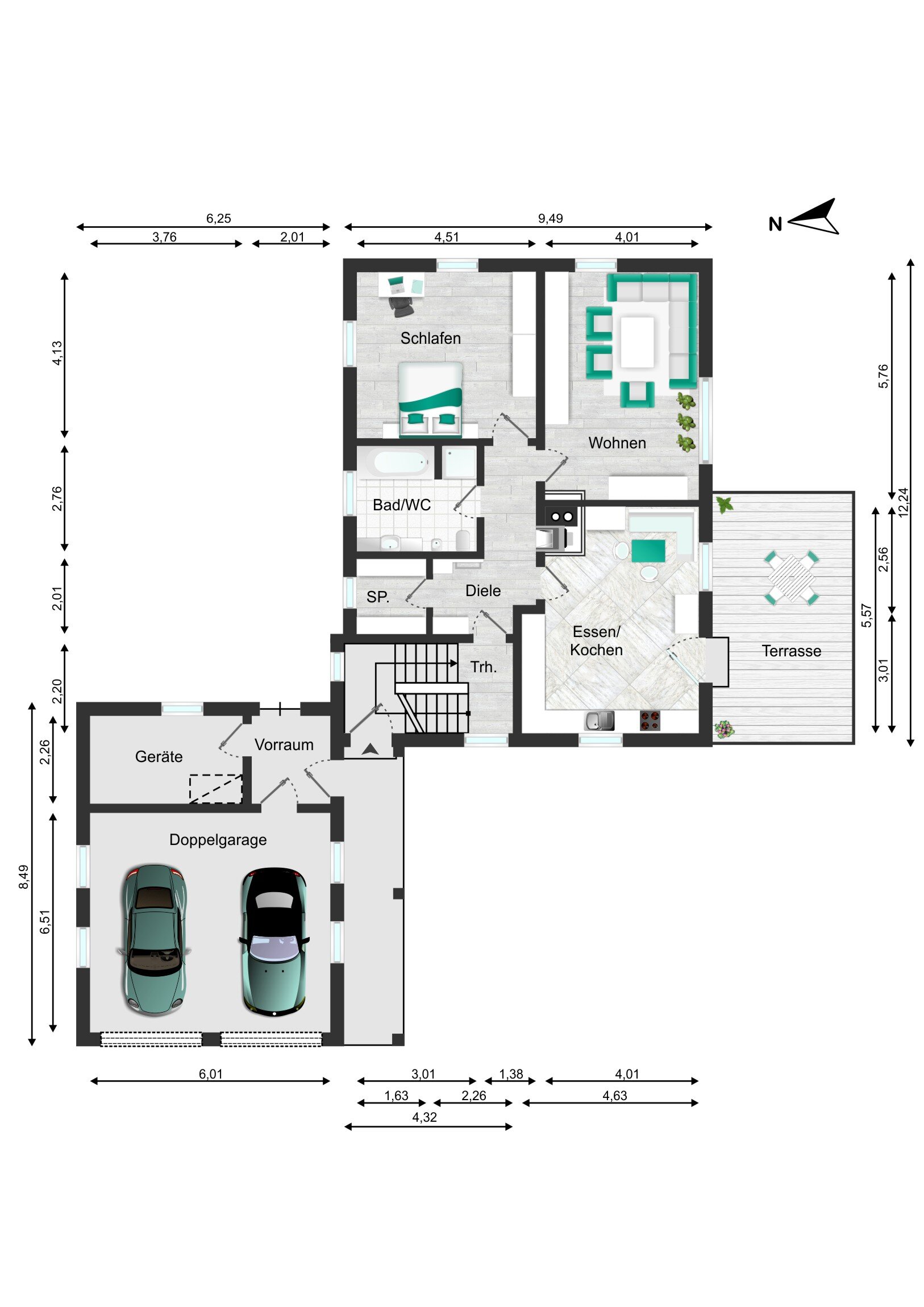 Einfamilienhaus zum Kauf 585.000 € 5 Zimmer 152,8 m²<br/>Wohnfläche 894 m²<br/>Grundstück Schlegelsberg Erkheim 87746