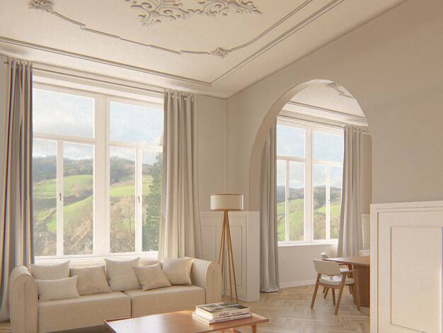 Wohnung zum Kauf - Neubau provisionsfrei als Kapitalanlage geeignet 849.450 € 4 Zimmer 161,8 m² Im Dorf 44a Nordrach Nordrach 77787