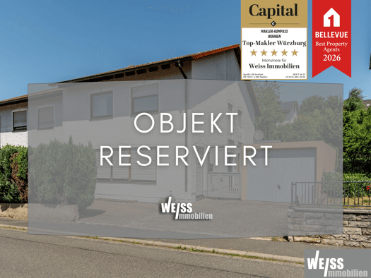 Doppelhaushälfte zum Kauf 435.000 € 4 Zimmer 133 m² 338 m² Grundstück Wiesengrundweg 19 Eisingen 97249