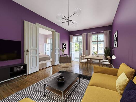 Wohnung zum Kauf 398.000 € 1 Zimmer 74,2 m² 4. Geschoss frei ab sofort Grünberger Straße 10 Friedrichshain Berlin 10243