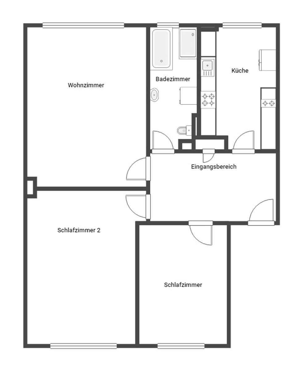 Immobilie zum Kauf als Kapitalanlage geeignet 229.000 € 3 Zimmer 80 m²<br/>Fläche Westfalendamm - Süd Dortmund 44141