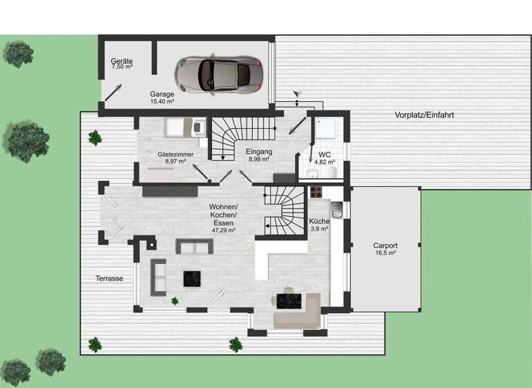 Einfamilienhaus zum Kauf 1.896.000 € 6 Zimmer 240 m² 510 m² Grundstück Unterbiberg Neubiberg 85579