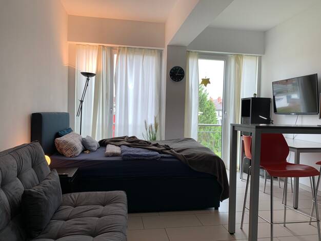 Studio zur Miete Wohnen auf Zeit 1.570 € 1 Zimmer 25 m² frei ab 28.03.2026 Oststadt Karlsruhe 76131