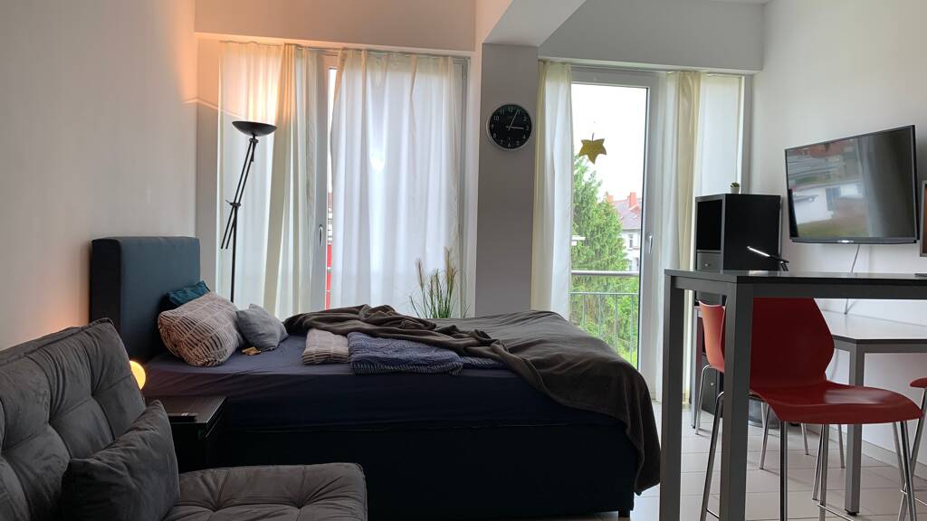Studio zur Miete auf Zeit 1.570 € 1 Zimmer 25 m² frei ab sofort Oststadt Karlsruhe 76131