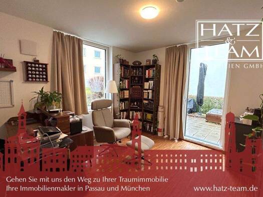Wohnung zur Miete 845 € 3 Zimmer 78,6 m² EG frei ab 01.04.2026 Innstadt Passau 94032