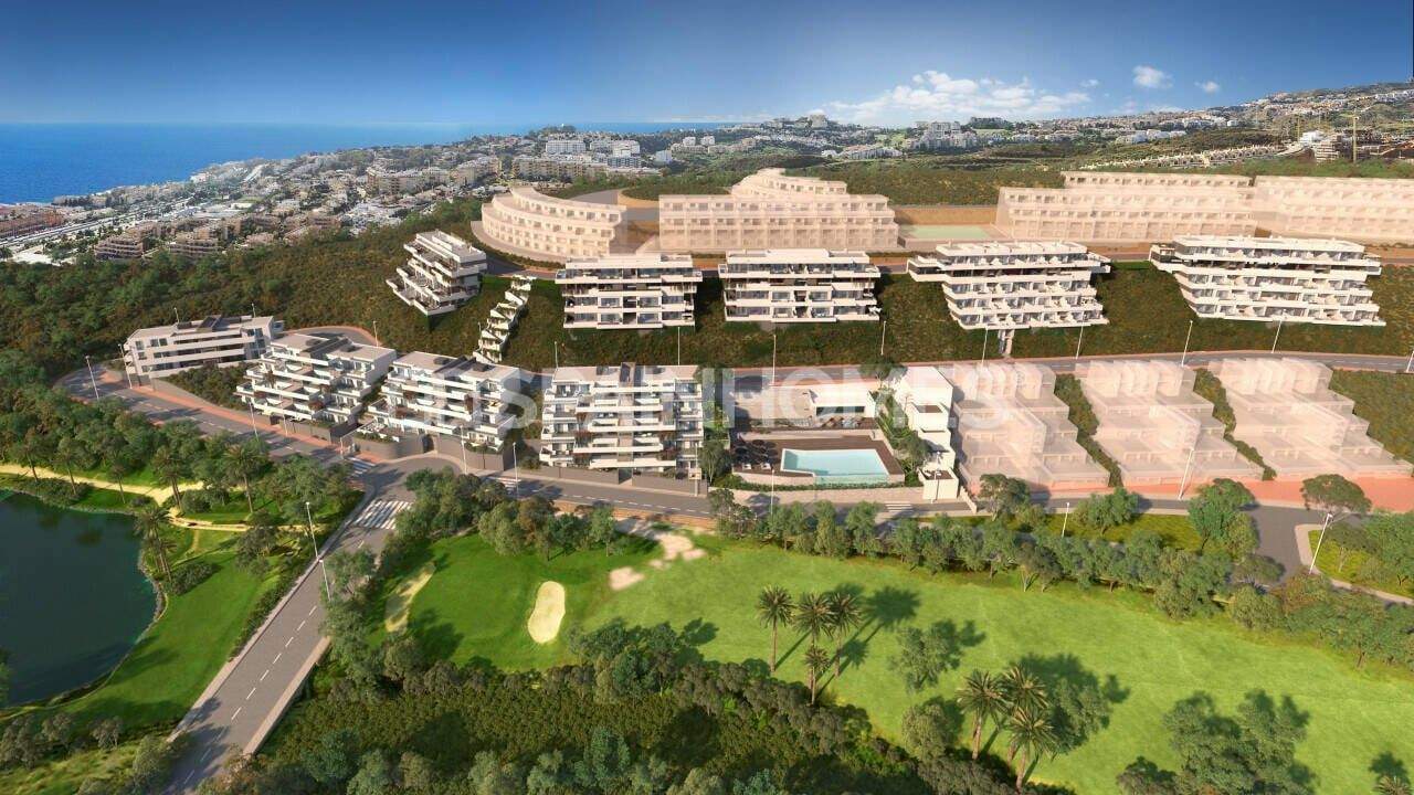 Perfekt gelegene Golf Wohnungen in La Cala de Mijas