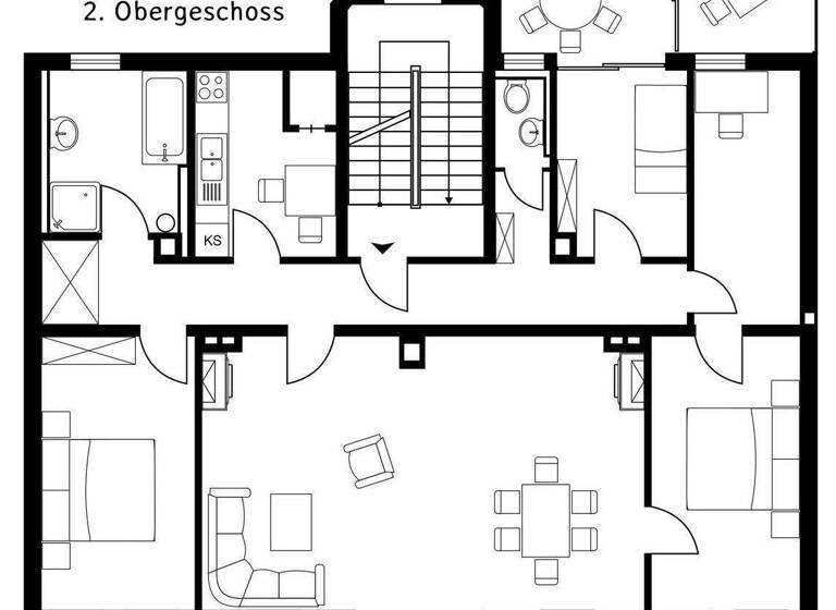 WG-Zimmer zur Miete Wohnen auf Zeit 530 € 20 m² 2. Geschoss frei ab sofort Weststadt Fürth 90766