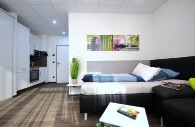 Studio zur Miete 995 € 1 Zimmer 25 m² Kaiserstraße 73 Offenbach am Main Offenbach am Main 63065