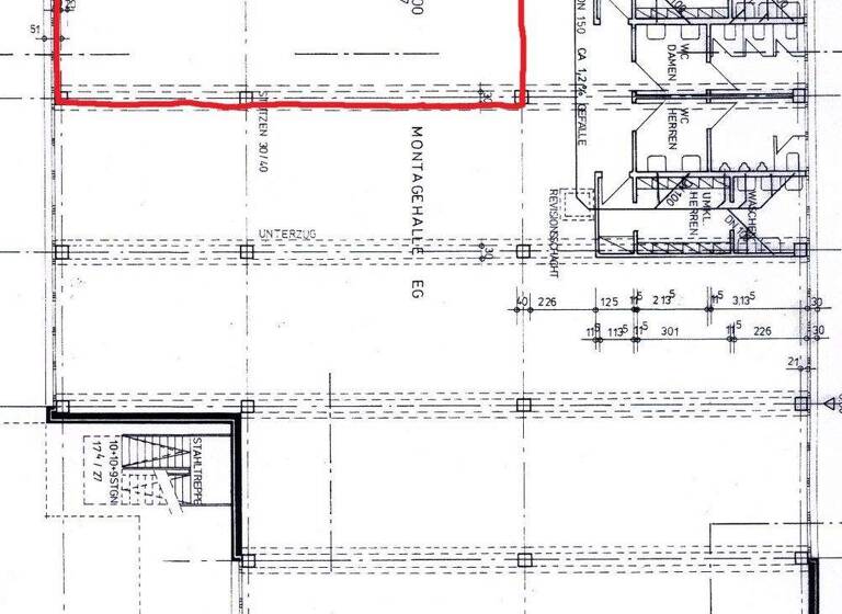 Halle/Industriefläche zur Miete 460 € 77 m² Lagerfläche Schwabach 91126