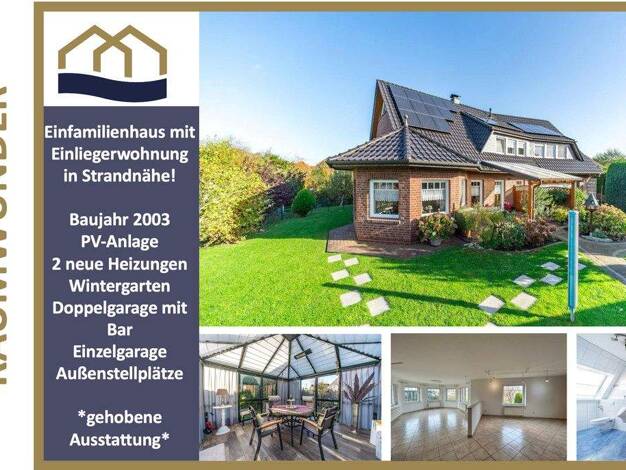 Einfamilienhaus zum Kauf 499.000 € 8 Zimmer 260,5 m² 943 m² Grundstück Burhave Butjadingen 26969
