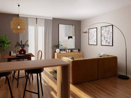 Wohnung zum Kauf - Neubau provisionsfrei 329.900 € 2 Zimmer 57,6 m² 1. Geschoss frei ab 01.08.2026 Dörpsring 2 Hasloh 25474