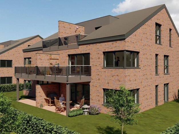 Wohnung zum Kauf - Erstbezug 414.000 € 2 Zimmer 55,1 m² 2. Geschoss Mauritz Münster 48155