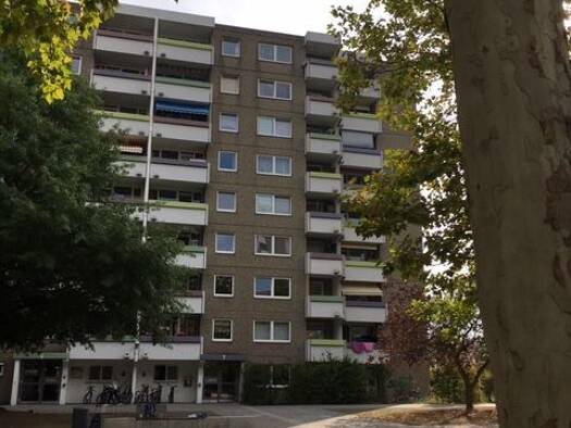 Wohnung zur Miete 573 € 1,5 Zimmer 46,5 m² 7. Geschoss Bartningstraße 7 Kranichstein Darmstadt 64289