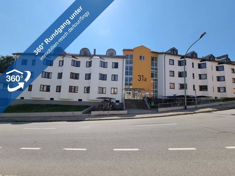 Wohnung zur Miete 290 € 1 Zimmer 20,4 m² EG Neuburger Straße 31 a Haidenhof Nord Passau 94032