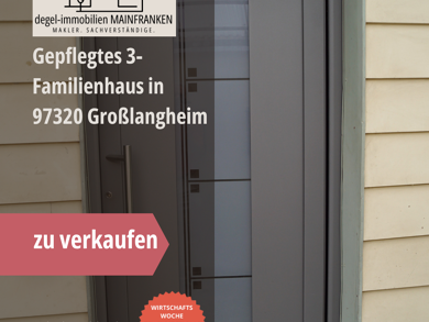 Mehrfamilienhaus zum Kauf 265.000 € 7 Zimmer 210 m² 420 m² Grundstück Großlangheim 97320