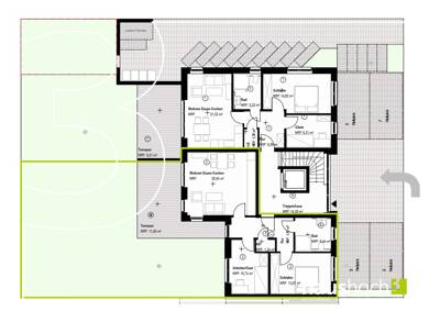 Wohnung zum Kauf - Neubau 529.500 € 3 Zimmer 78 m² EG Düesbergweg 91 Geist Münster 48153