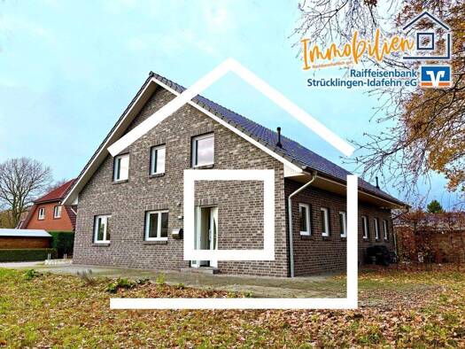 Doppelhaushälfte zum Kauf 329.000 € 4 Zimmer 115 m² 307 m² Grundstück Vreschen-Bokel Apen / Augustfehn 26689