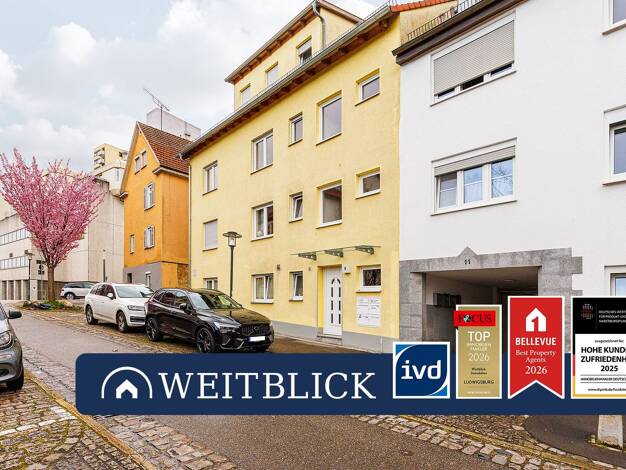 Wohnung zum Kauf 349.000 € 4 Zimmer 99 m² 2. Geschoss Mitte Ludwigsburg 71634