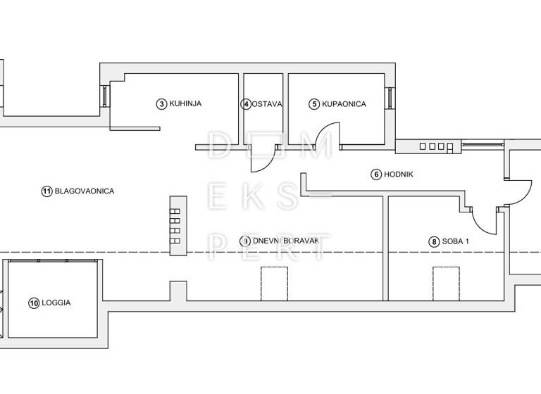Wohnung zum Kauf 270.000 € 3 Zimmer 83 m² 4. Geschoss Donji Grad 10000