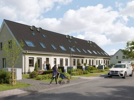 Reihenmittelhaus zum Kauf - Neubau provisionsfrei 380.190 € 3 Zimmer 101,7 m² 231 m² Grundstück frei ab sofort Alte Schmiede 19 Petersdorf Ribnitz-Damgarten 18311