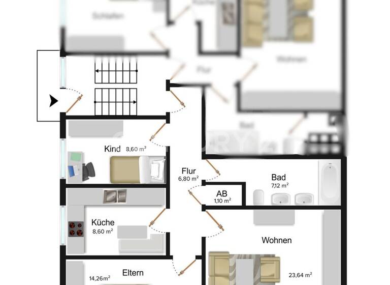 Wohnung zum Kauf 289.000 € 3 Zimmer 73,4 m² EG Materborn Kleve - Materborn 47533