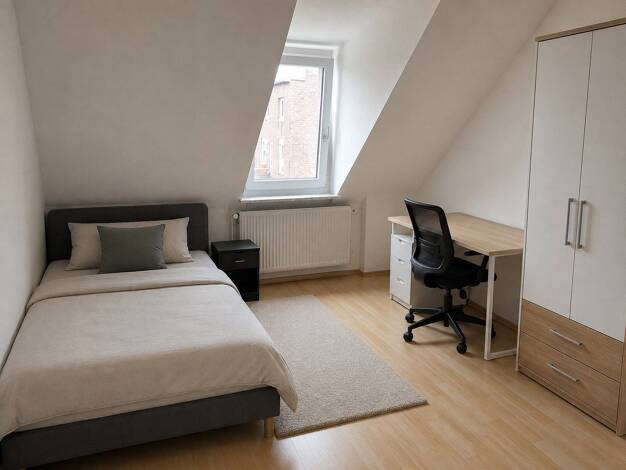 WG-Zimmer zur Miete auf Zeit 380 € 15 m² Von-der-Tann-Straße 14 Mitte Innenstadt-Ost 44143