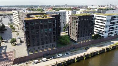 Wohnung zur Miete 2.020 € 3 Zimmer 72,7 m² 5. Geschoss frei ab 01.08.2025 Baakenallee 25 HafenCity Hamburg 20457