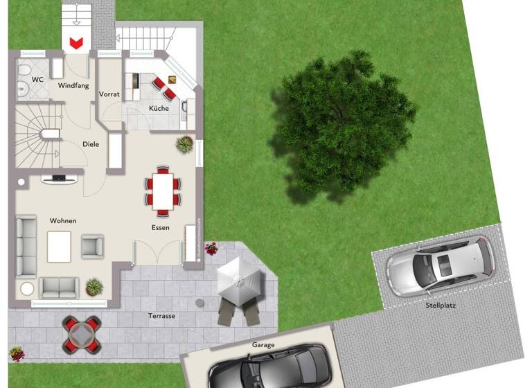 Doppelhaushälfte zum Kauf 545.000 € 5 Zimmer 143 m² 365 m² Grundstück Zunsweier Offenburg 77656