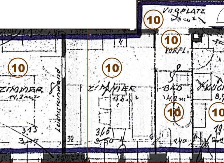 Wohnung zum Kauf provisionsfrei 169.000 € 2 Zimmer 51,7 m² frei ab sofort Landgrabenstraße 19 Steinbühl Nürnberg 90443