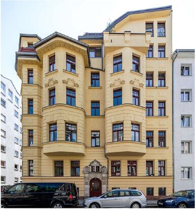 Wohnung zum Kauf 149.000 € 2 Zimmer 43,5 m² 5. Geschoss Hardenbergstraße 72 Südvorstadt Leipzig 04275