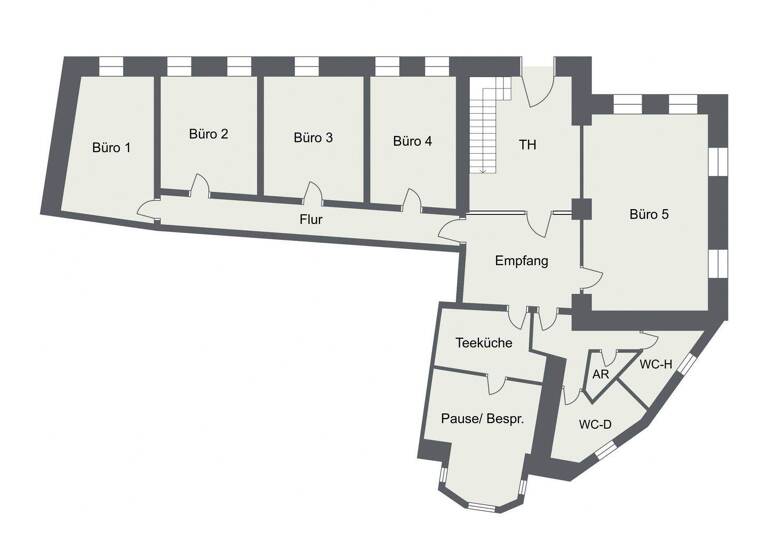 Bürofläche zur Miete - Erstbezug provisionsfrei 2.700 € 180 m² Bürofläche Amberg 92224