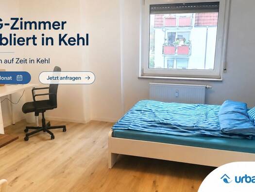 WG-Zimmer zur Miete auf Zeit 510 € 18 m² frei ab 29.11.2026 Lazarus-Mannheimer-Straße Kehl Kehl 77694