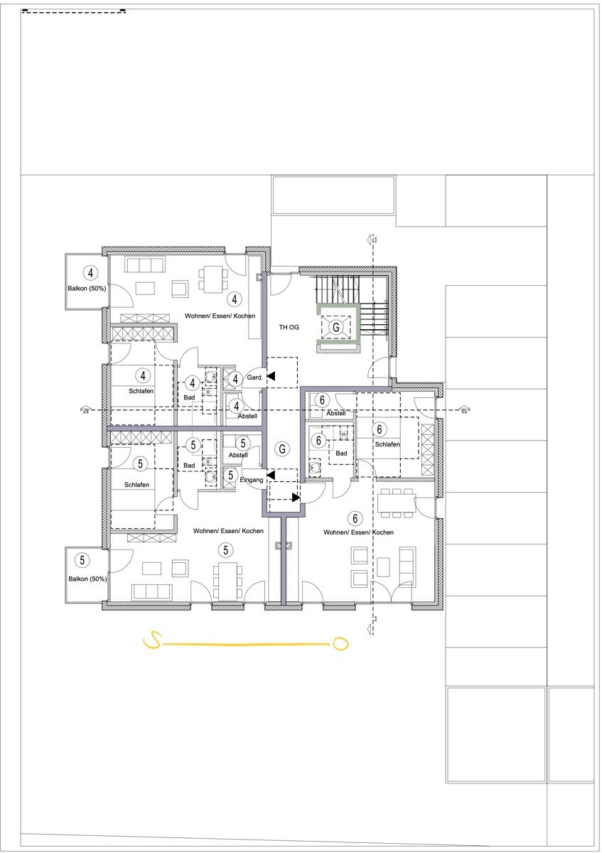 Wohnung zum Kauf 241.504 € 2 Zimmer 65,1 m²<br/>Wohnfläche Herten - Südost Herten 45699