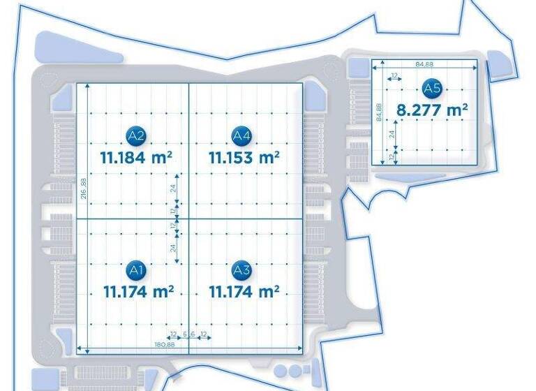 Halle/Industriefläche zur Miete - Erstbezug provisionsfrei 46.315 m² Lagerfläche teilbar ab 7.171 m² Theeßen Möckern 39291