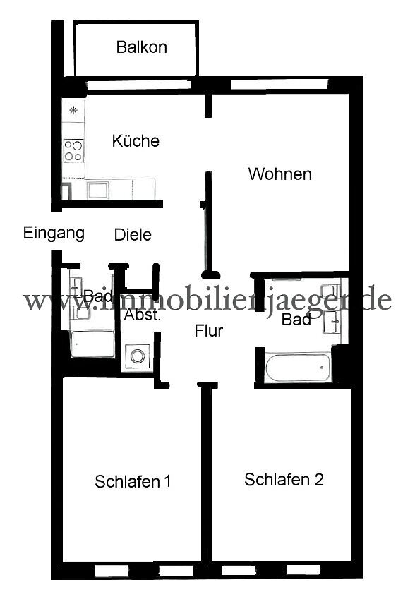 Wohnung zur Miete 1.935 € 3 Zimmer 90 m²<br/>Wohnfläche 4.<br/>Geschoss 01.02.2025<br/>Verfügbarkeit Bahrenfelder Straße 177 Ottensen Hamburg 22765