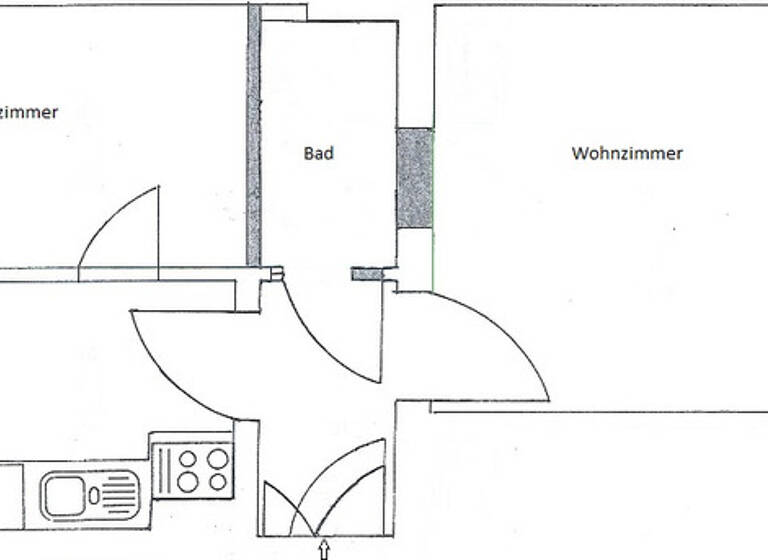 Wohnung zur Miete 289 € 2 Zimmer 38 m²<br/>Wohnfläche 3.<br/>Geschoss ab sofort<br/>Verfügbarkeit Alte Potsdamer Str. 35 Neustadt Brandenburg an der Havel 14776