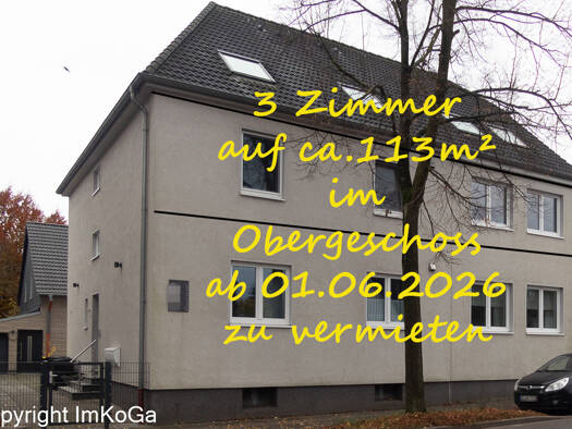 Wohnung zur Miete 1.050 € 3,5 Zimmer 113 m² frei ab 01.06.2026 Alt-Marl Marl 45768