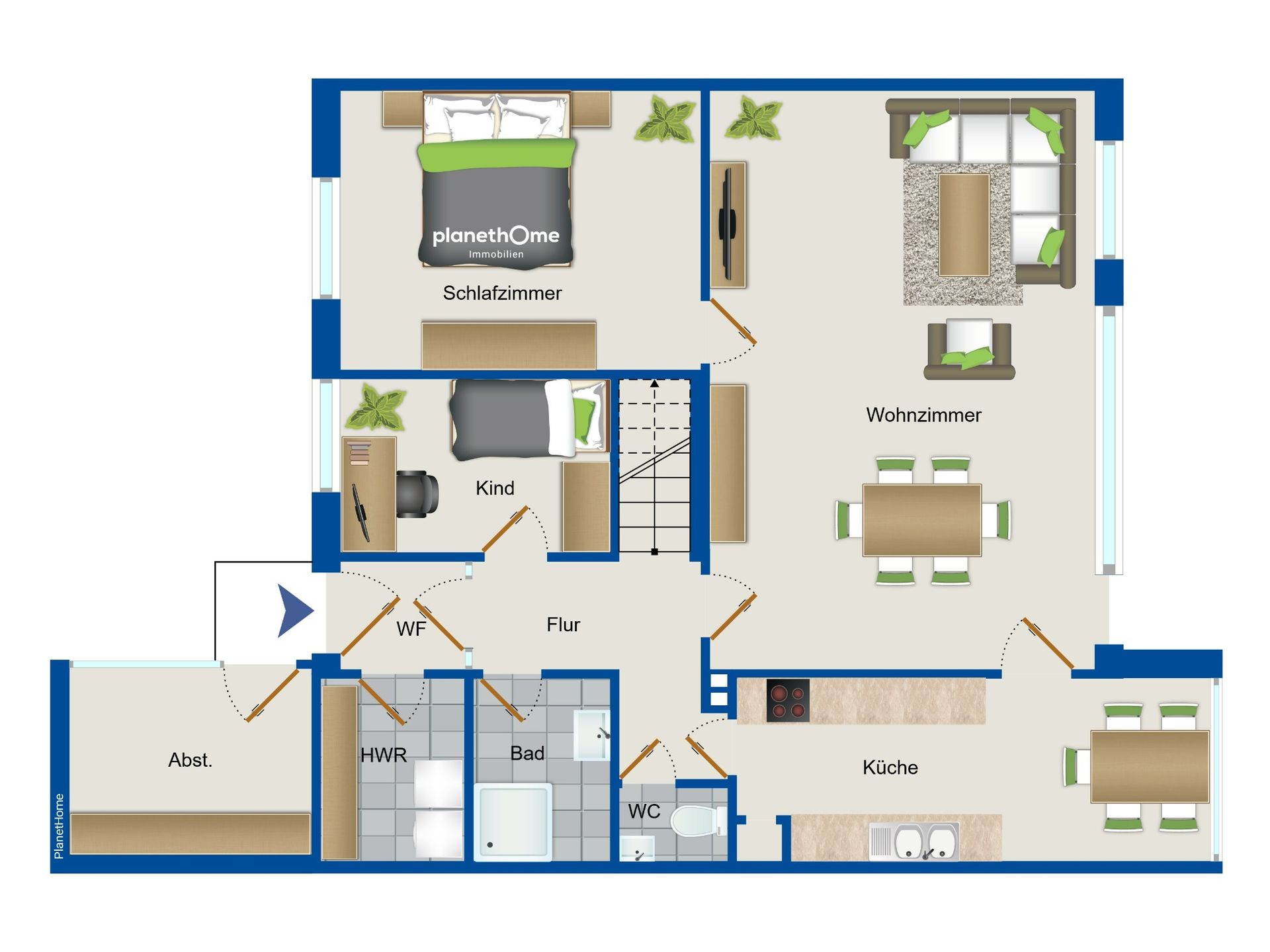 Reihenmittelhaus zum Kauf 189.000 € 5 Zimmer 76 m²<br/>Wohnfläche 388 m²<br/>Grundstück Widukindland 110 Osnabrück 49086