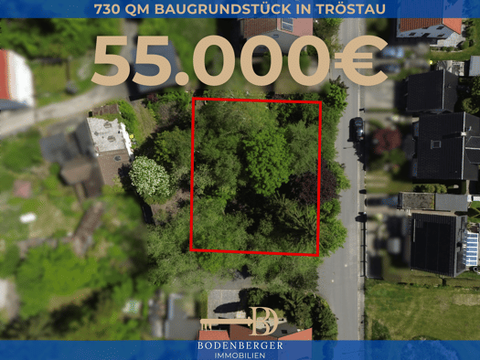 Grundstück zum Kauf 55.000 € 727 m² Grundstück Tröstau Tröstau 95709