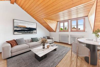 Wohnung zum Kauf 118.000 € 1 Zimmer 44,9 m² Dachgeschoss, 2. Geschoss Altensteig Altensteig 72213