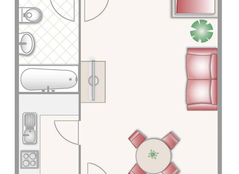 Studio zum Kauf 169.000 € 1 Zimmer 39 m² 4. Geschoss Innenstadt Rosenheim 83022