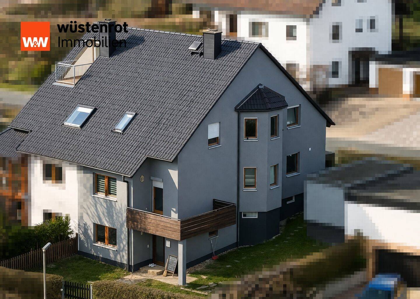 Immobilie in Emtmannsberg - Großzügige Doppelhaushälfte mit Einliegerwohnung im Untergeschoß und Garage Nähe Bayreuth - Bild 0