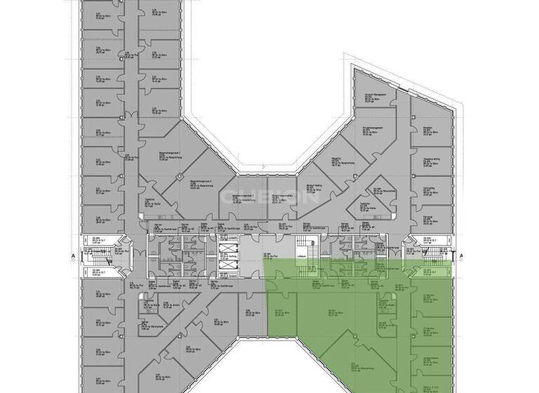 Büro zur Miete provisionsfrei 446 m² Bürofläche teilbar ab 446 m² Bergerhausen Essen 45136
