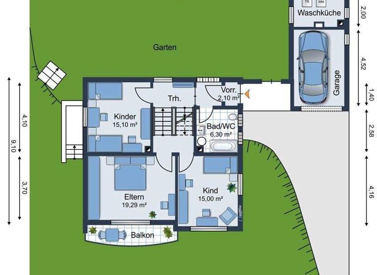 Grundstück zum Kauf 395.000 € 1.013 m² Grundstück Schrobenhausen 86529