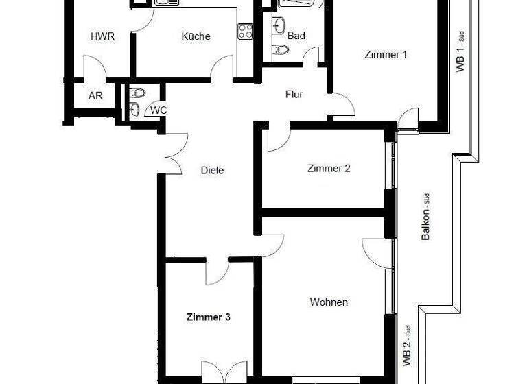Wohnung zur Miete 1.890 € 4 Zimmer 126 m² 4. Geschoss frei ab 30.04.2026 Goltsteinstraße 97 Bayenthal Köln 50968