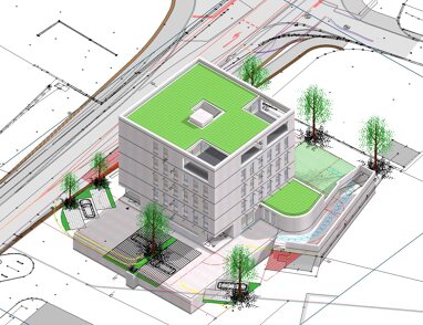 Bürofläche zur Miete provisionsfrei 100 m² Bürofläche teilbar von 50 m² bis 300 m² Walgaustraße 2 Ludesch 6713